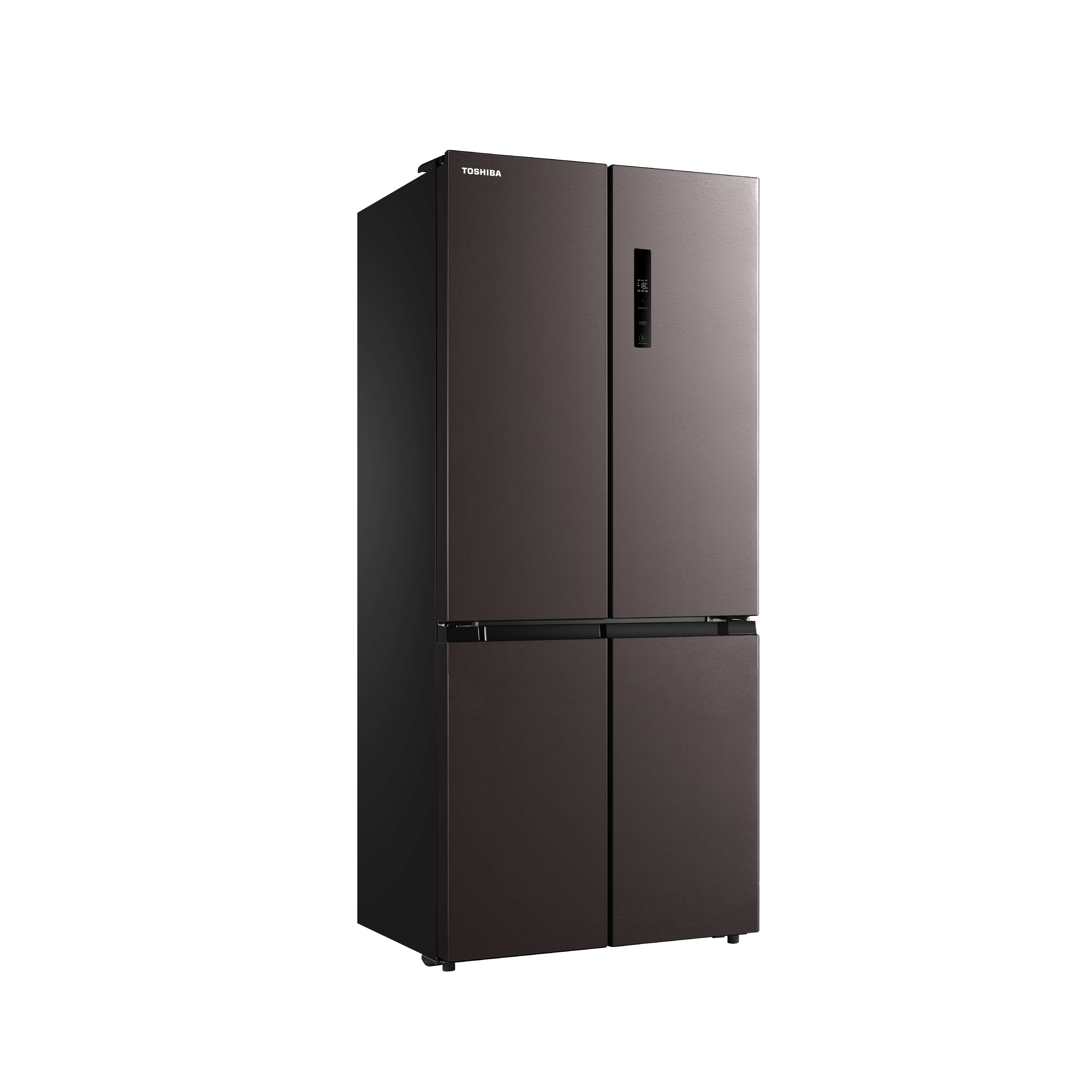 Toshiba double outlet door fridge